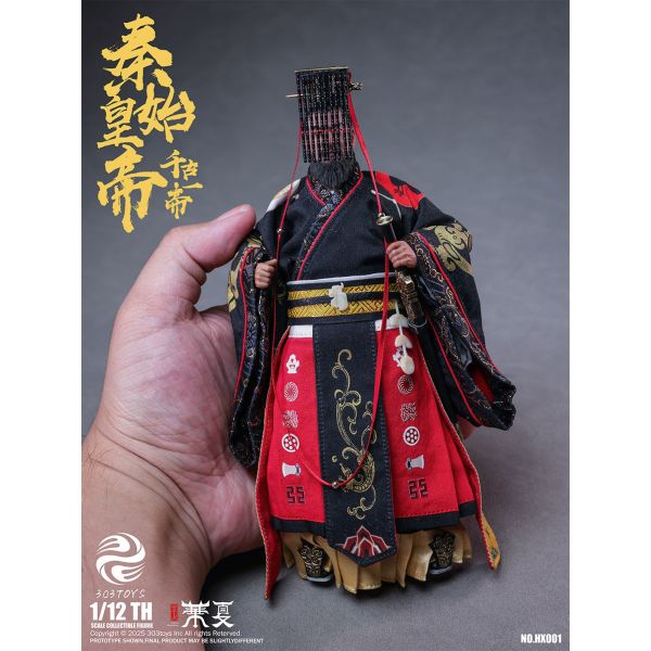 預購免運 303TOYS 1/12 《掌上華夏》 千古一帝 - 秦始皇 豪華單人版 HX001 可動人偶,12吋人偶,6吋人偶,模型預購,1/6人偶,1/12人偶,KOF模型王者,303TOYS 1/12 《掌上華夏》 千古一帝 - 秦始皇 豪華單人版 HX001,303TOYS,303TOYS 秦始皇,秦始皇可動人偶,秦始皇可動模型,秦始皇1/12人偶,秦始皇6吋人偶,