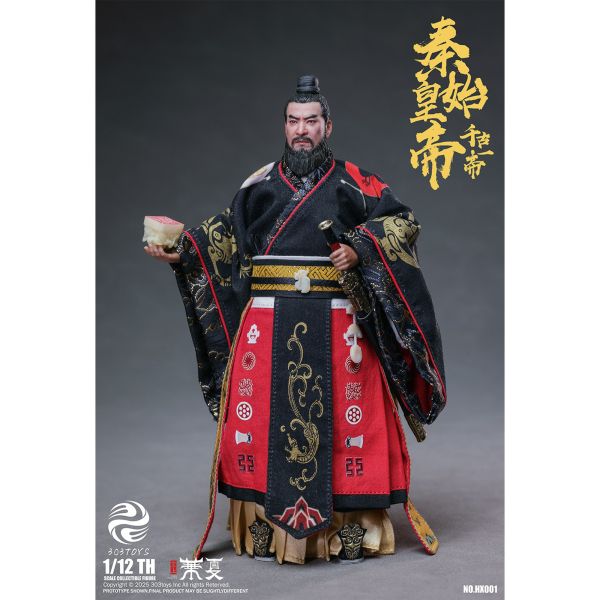預購免運 303TOYS 1/12 《掌上華夏》 千古一帝 - 秦始皇 豪華單人版 HX001 可動人偶,12吋人偶,6吋人偶,模型預購,1/6人偶,1/12人偶,KOF模型王者,303TOYS 1/12 《掌上華夏》 千古一帝 - 秦始皇 豪華單人版 HX001,303TOYS,303TOYS 秦始皇,秦始皇可動人偶,秦始皇可動模型,秦始皇1/12人偶,秦始皇6吋人偶,