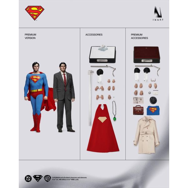 預購免運 INART 1/6 《超人》1978版 克里斯托夫李維 標準版/高級版 共兩款 可動人偶,12吋人偶,6吋人偶,模型預購,1/6人偶,1/12人偶,KOF模型王者,INART 1/6 《超人》1978版 克里斯托夫李維 標準版/高級版 共兩款,INART,INART 超人1978,INART 超人,INART 克里斯托夫李維,超人1978 可動人偶,超人1978 可動模型,超人1978 1/6人偶,超人1978 12吋人偶,