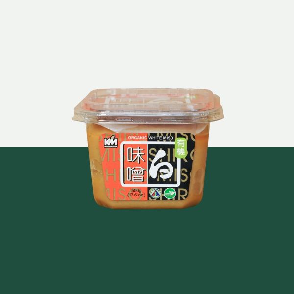 穀盛｜有機白味噌 有機米(台灣)、有機黃豆(美國)、無添加防腐劑、味素、漂白劑