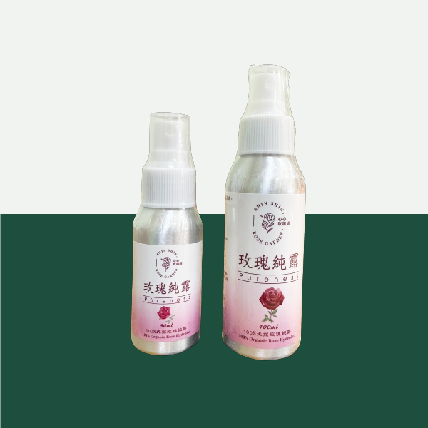 【惜福品】心心玫瑰園｜玫瑰純露100ml+50ml 