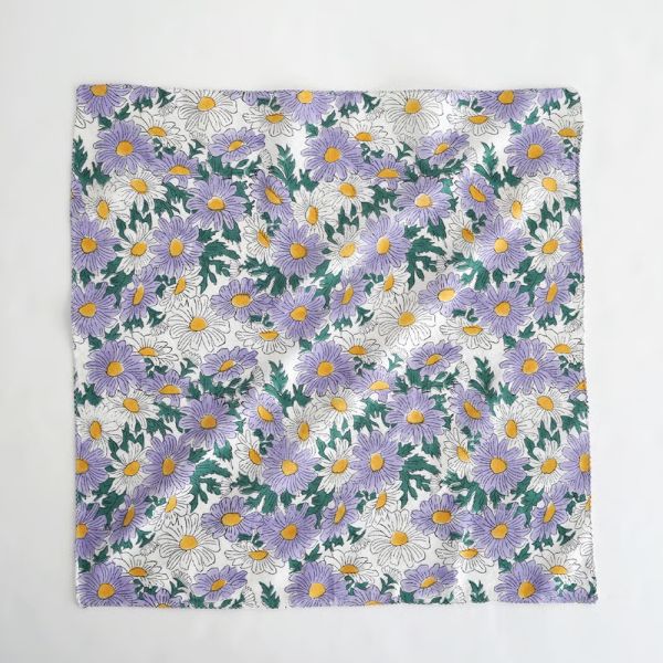 (現貨)日本職人手做 Kapuwa手帕 領巾 多功能方巾-瑪格麗特 