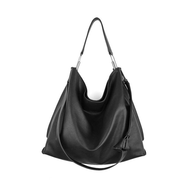 DTB｜Valley Hobo 高軟包 - 黑 斜背,單肩,手提,方包,多用,設計大獎,中性,經典,優雅,真皮,原創,設計師,台灣設計,皮革,輕軟,質感,