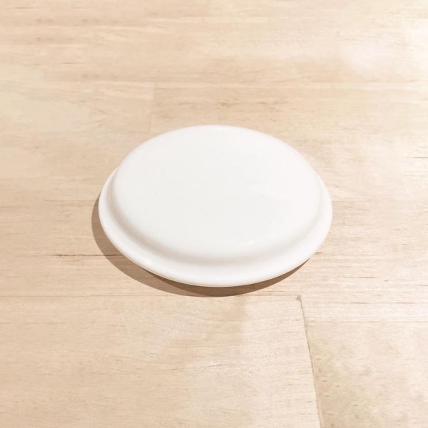 P+L Lifestyle 小禮帽不染塵白瓷杯蓋 (兩件組) 