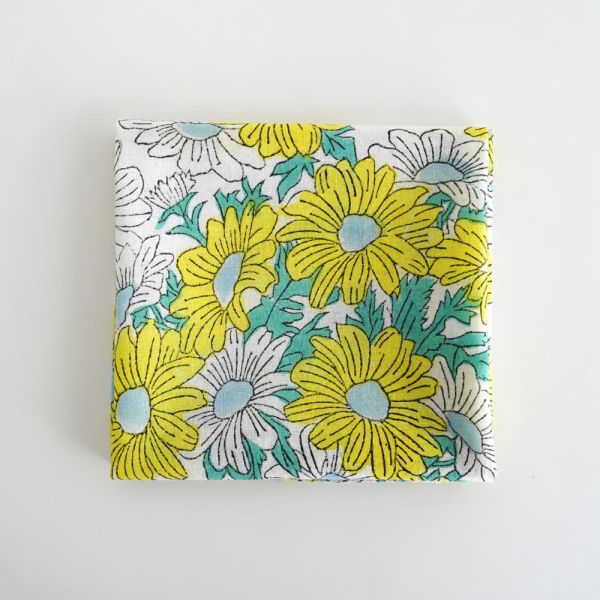 (現貨)日本職人手做 Kapuwa手帕 領巾 多功能方巾-瑪格麗特 