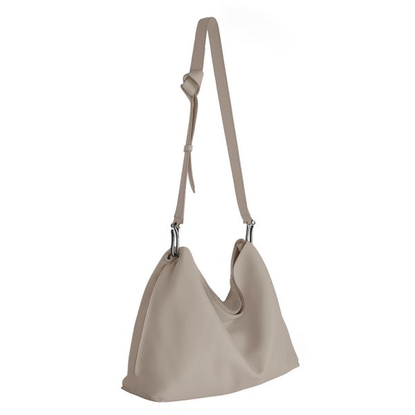 DTB｜Valley  Hobo 軟包 - 雲灰 斜背,單肩,手提,方包,多用,設計大獎,中性,經典,優雅,真皮,原創,設計師,台灣設計,皮革,輕軟,質感,