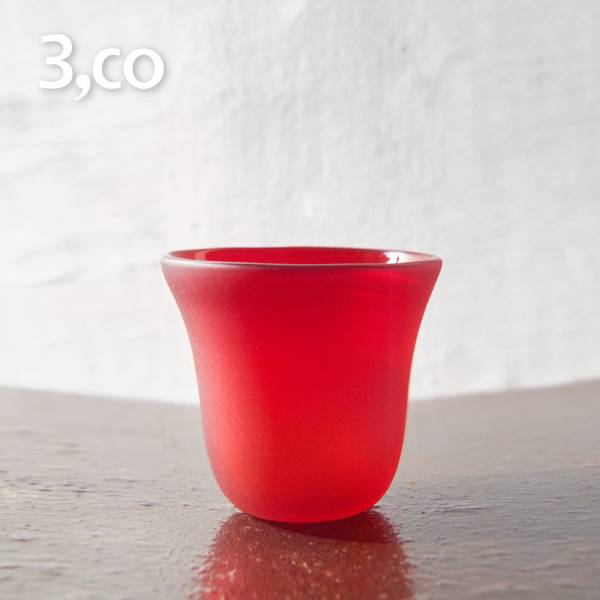 【3,co】手工彩色玻璃杯(小) - 紅 茶杯,酒杯,玻璃杯,杯,擺飾,光雕,玻璃,藝術,品味,花器,當代,國際,台灣之光,台灣,原創,設計,簡約,生活美學,空間,東方意象,驚豔,精品,禮物,禮品,送禮