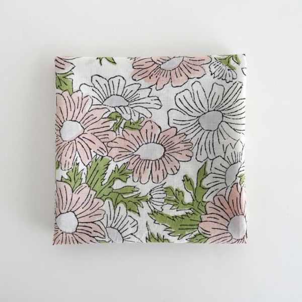 (現貨)日本職人手做 Kapuwa手帕 領巾 多功能方巾-瑪格麗特 