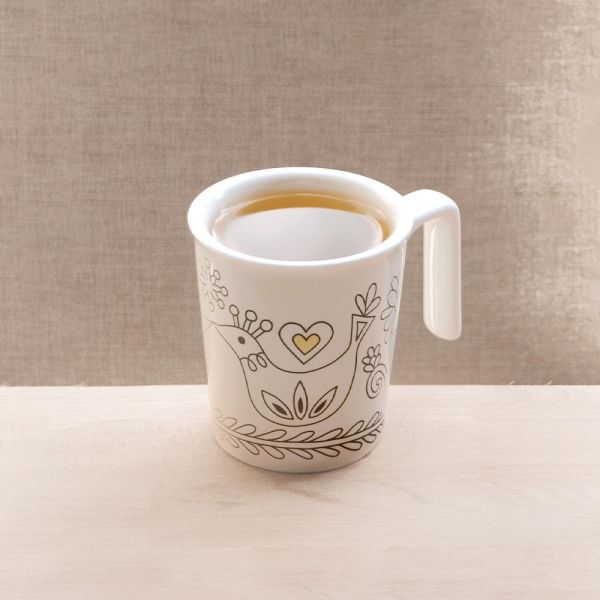 P+L Lifestyle 親親馬克杯 - 自由著色系列 (2款任選) - 360ml 