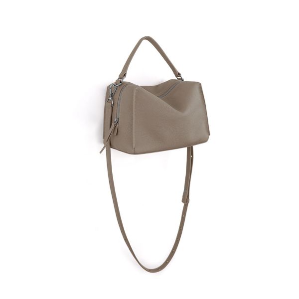 DTB｜Valley 迷你方型軟包 - 陶土棕 斜背,單肩,手提,方包,多用,設計大獎,中性,經典,優雅,真皮,原創,設計師,台灣設計,皮革,輕軟,質感,