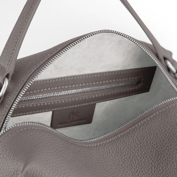 DTB｜Valley 迷你方型軟包 - 天空灰 斜背,單肩,手提,方包,多用,設計大獎,中性,經典,優雅,真皮,原創,設計師,台灣設計,皮革,輕軟,質感,