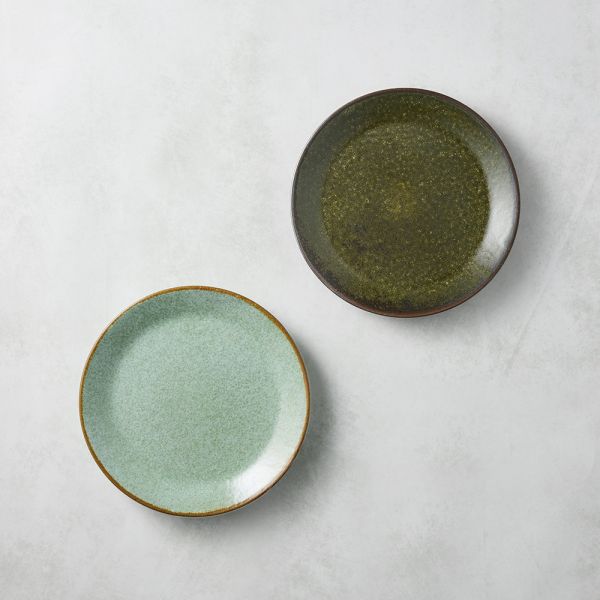 日本澤藍美濃燒 - 調和淺盤(17.8 cm) - 2款任選 瓷器,日本製,食器,手工,檢驗合格,餐盤,小盤