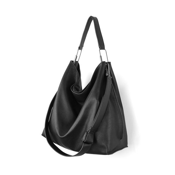 DTB｜Valley Hobo 高軟包 - 黑 斜背,單肩,手提,方包,多用,設計大獎,中性,經典,優雅,真皮,原創,設計師,台灣設計,皮革,輕軟,質感,