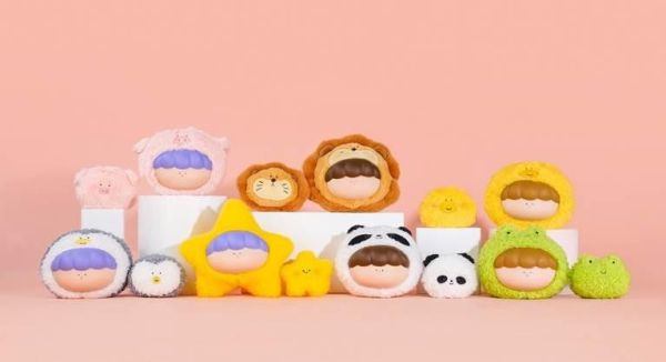 002_あなたと一緒にシリーズ ソフビぬいぐるみブラインドボックス   1中盒6入 預購25年09月0827 