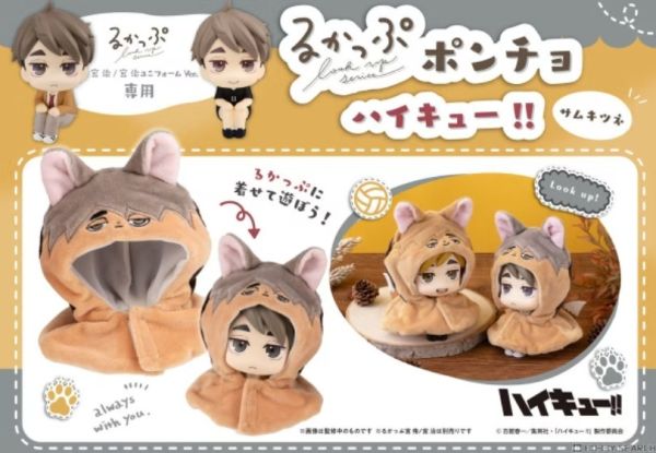 Lookup 排球少年 狐兔圓滾滾 角色披風版 預購26年05月1111 