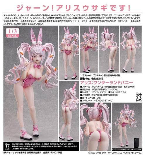 勝利の女神:NIKKE アリス:ワンダーランドバニー 預購26年07月1009 