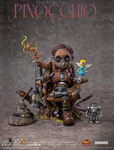 001_GIYORZILLA TOYS 壊れた童話 ピノキオ 1/6スケール可動フィギュア 預購26年06月0220 