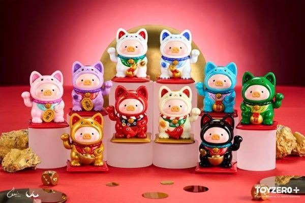LuLu the Piggy - ルル・ザ・ピギー 招き猫シリーズ 一中盒8入  預購26年08月0703 