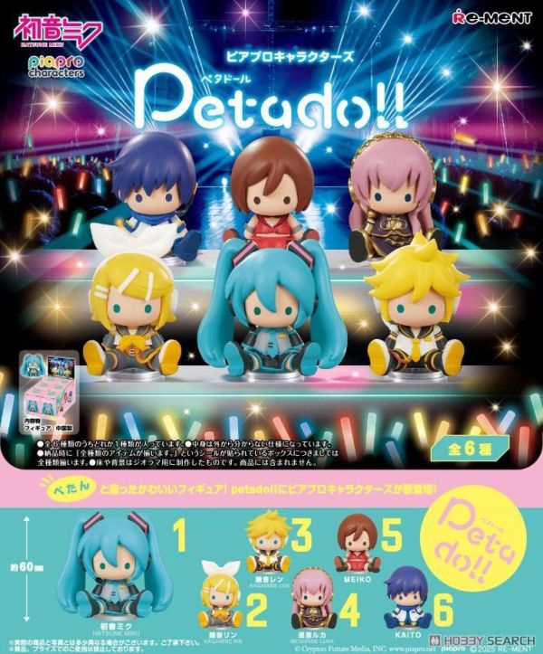 Rement  初音未來petadoll  1中盒6入 預購26年06月0516 