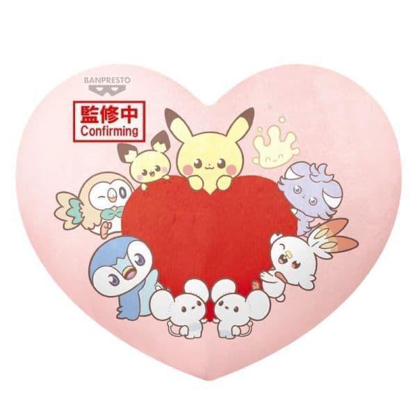 Poképeace 心形雙面抱枕 預購26年06月0204 
