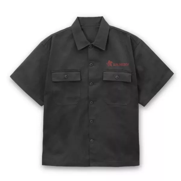 COSPA  NERV ﾜｰｸｼｬﾂ 墨灰色 工作襯衫 預購26年03月1129 