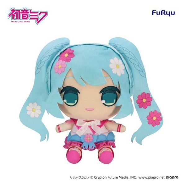 初音未來  KYURUMARU大型絨毛 波斯菊  預購26年09月0505 