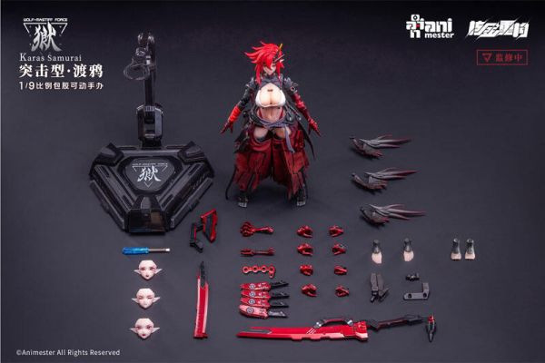 日版 大漫匠 核金重建 狼犬部隊 突擊型.渡鴉 1/9 可動完成品 預購25年12月 0820 