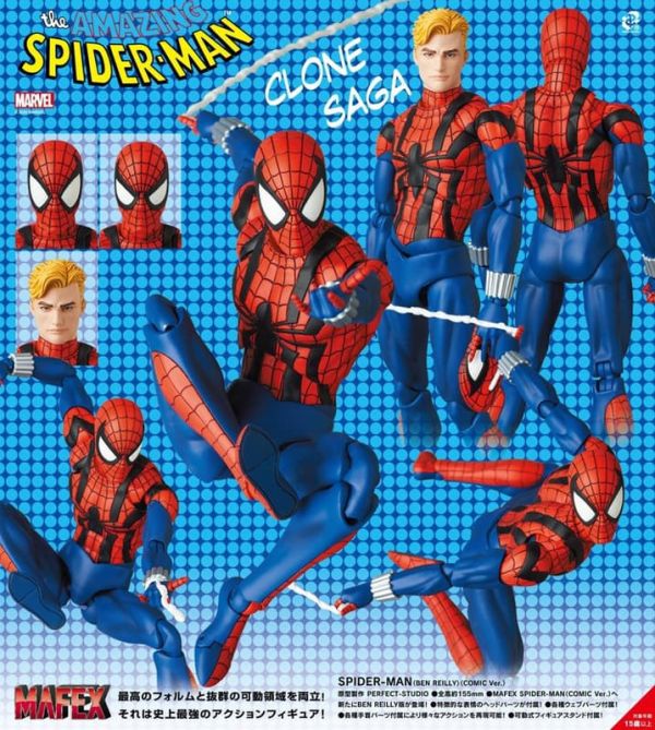 MAFEX 蜘蛛人 班萊利 漫畫ver.(可動)(再販)  預購25年10月0915 