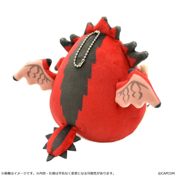 CAPCOM魔物獵人 蓬鬆蛋形 絨毛玩偶 迷你 Rathalos 再販 預購25年11月 0531 