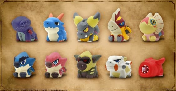 Capcom Figure Builder 手指玩偶 魔物獵人 Vol. 2  1中盒10入 預購26年03月0913 