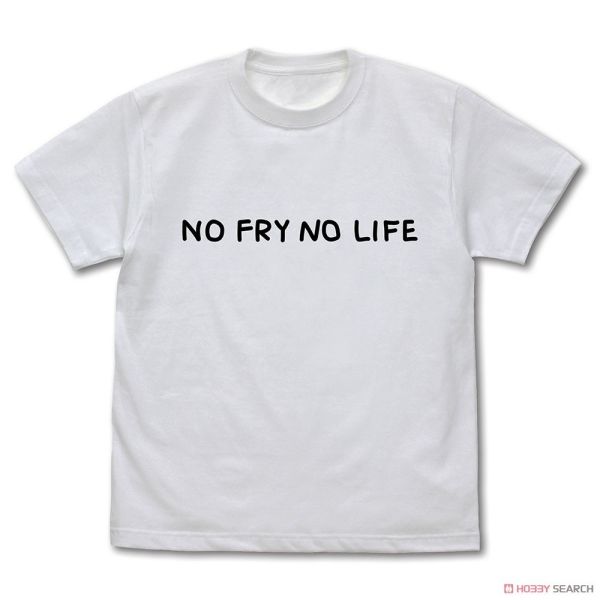 COSPA  絵留札さんの｢NO FRY NO LIFE｣Tｼｬﾂ 白色 日版 預購25年1-4月 1116 