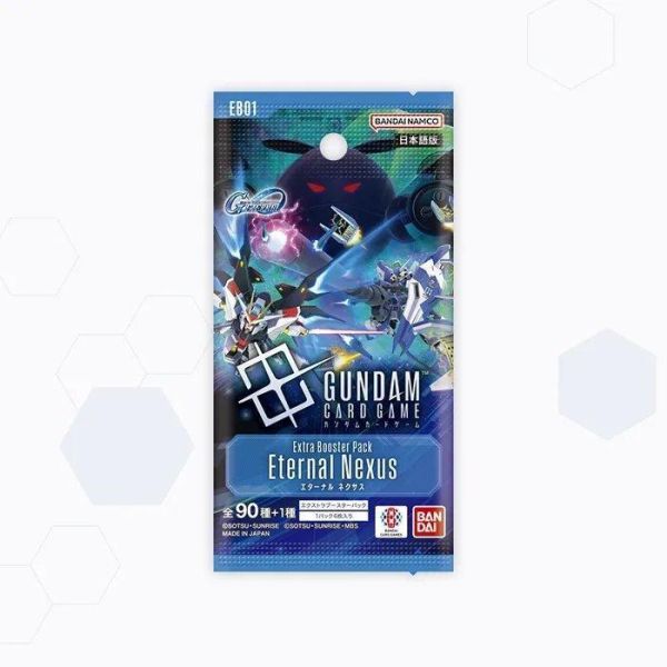 鋼彈卡牌遊戲 補充包 xtra Booster SD GUNDAM G Generation Eternal Eternal Nexus [EB01] (日文版) 1中盒24入 預購26年07月0606 