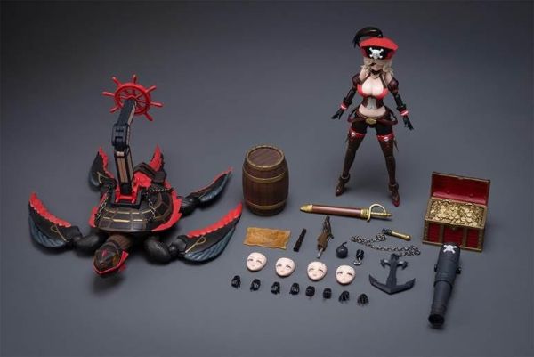 001_BORDER MODEL BA003 海賊・クイーン アン 1/12スケールプラスチックモデルキット(套件)  預購26年1月0822 