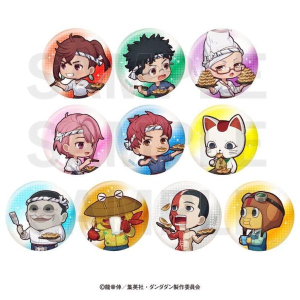 ダンダダン×肉汁餃子のダンダダン 第2弾 トレーディングミニキャラメタリック缶バッジ 1中盒10入 預購26年2月1204 