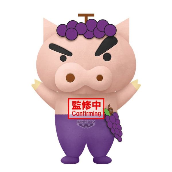 蠟筆小新  肥嘟嘟左衛門 絨毛玩偶 滿滿水果喔! 預購26年05月1214 