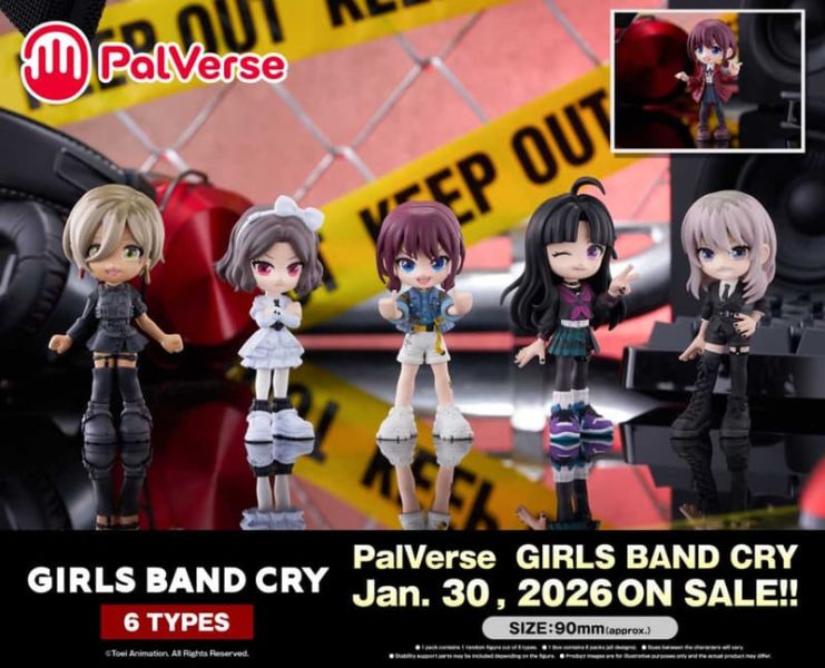 PalVerse 盒玩 Girls Band Cry(全6種) 預購26年01月0915 