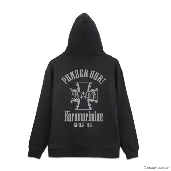 COSPA  黒森峰女学園 黑色連帽拉鏈外套 預購26年02月1108 