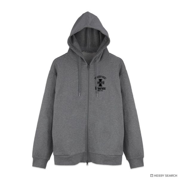 COSPA  黒森峰女学園 灰色連帽拉鏈外套 預購26年02月1108 