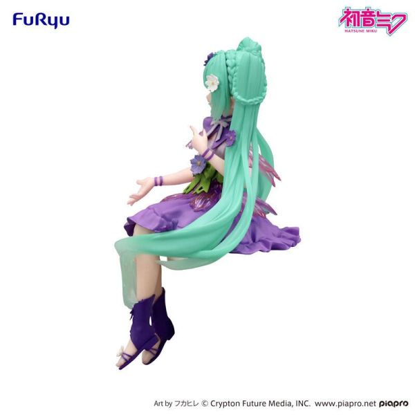 Furyu 景品 初音未來 泡麵蓋  紫色波斯菊花仙子Ver. 預購25年09月 0510 