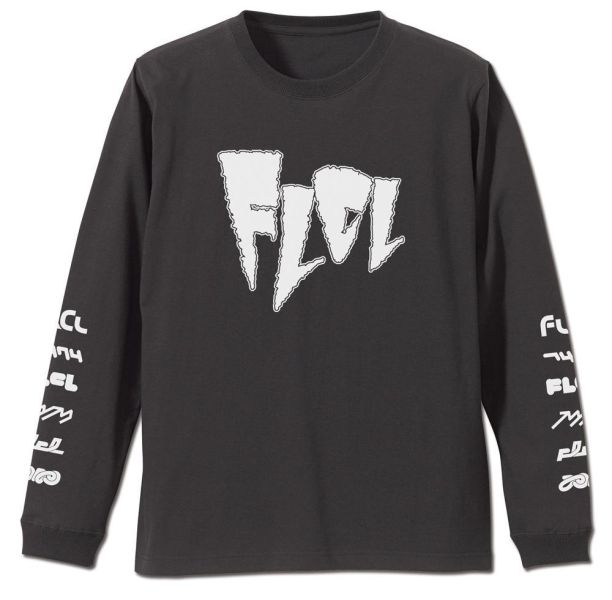 COSPA FLCL FLCL 長袖T恤-墨 Ver2.0 預購26年07月0530 