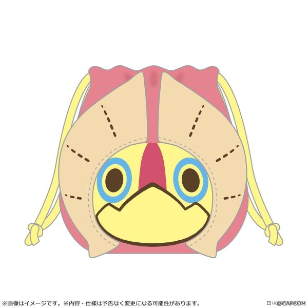 GSC  魔物獵人 CHIBI STYLE 束口袋: Yian Kut-Ku 預購25年10月 0531 
