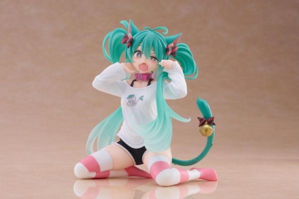 初音未來 Desktop Cute Figure (貓耳T恤Ver.) 預購26年06月0207 