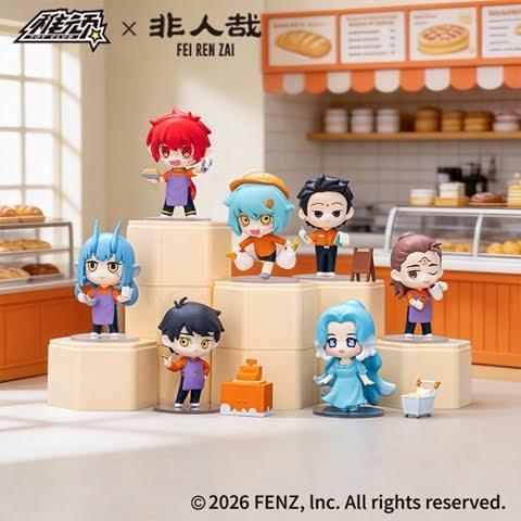 TOY CLUB 非人哉(ひとにあらざるかな) ベーカリーシリーズ トレーディングフィギュア 1中盒6入 預購26年06月0605 