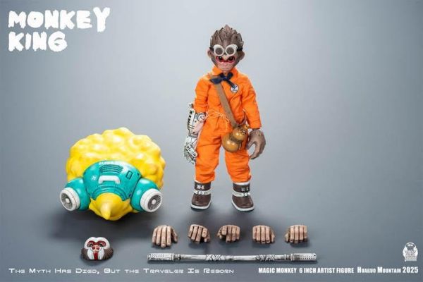 007_MAGIC MONKEY 荒廃紀元 鉄腕行者 1/12スケール可動フィギュア 預購26年01月1114 
