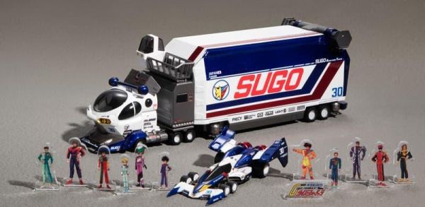 C.F.C Heritage Edition DX 閃電霹靂車SUGO 車隊運輸維修車 10V5000 -L.E套組 預購26年10月0412 