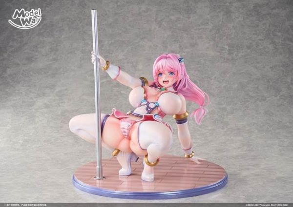 001_Model Way 桜羽桃香 愛玩天使 チアリーピンクVer. 1/4スケール塗装済完成品フィギュア 預購26年04月0903 