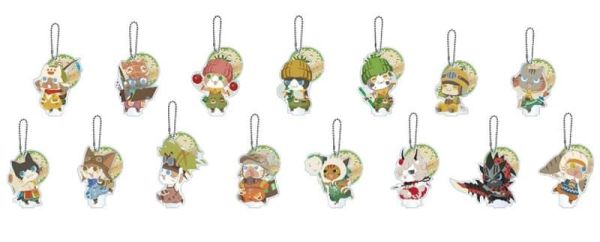 魔物獵人 荒野 Felyne 壓克力立牌吊飾系列 1中盒15入 預購26年05月0103 