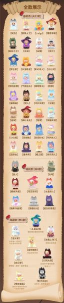 006_RUISO COSMO XXFU 夜の物語 狼男の森シリーズ トレーディングフィギュア 1中盒18入 預購26年01月1203 