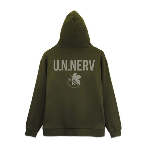 COSPA  U.N.NERV 墨綠色 連帽拉鏈外套 預購26年03月1115 