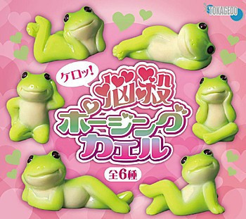 カプセル ケロッ!悩殺ポージングカエル 1袋50入 預購26年02月1110 